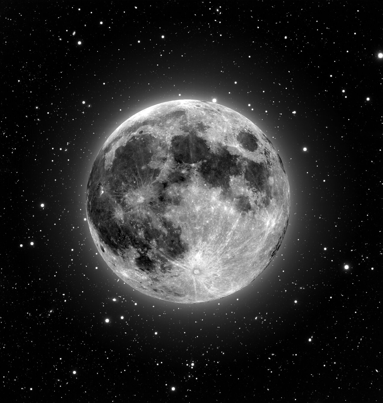 The Moon surface